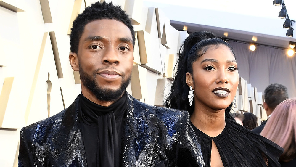 Chadwick and Simone Boseman