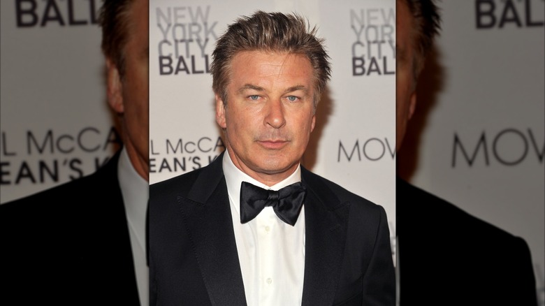 Alec Baldwin in a tux