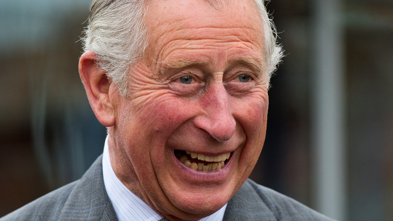 Prince Charles smiling