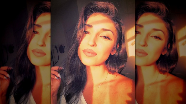 Kayla Puzas posing in selfie