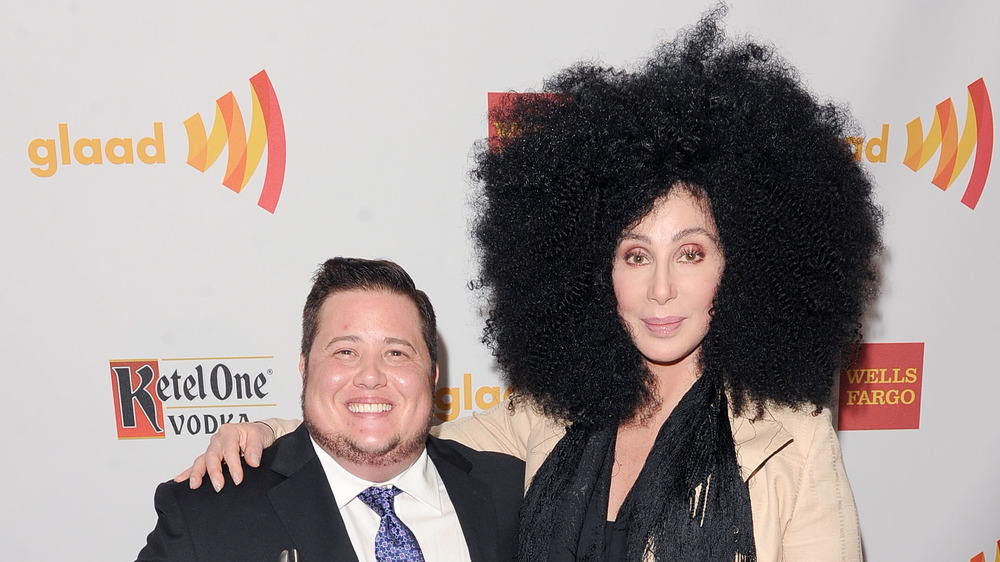 Cher and Chaz smiling at an event