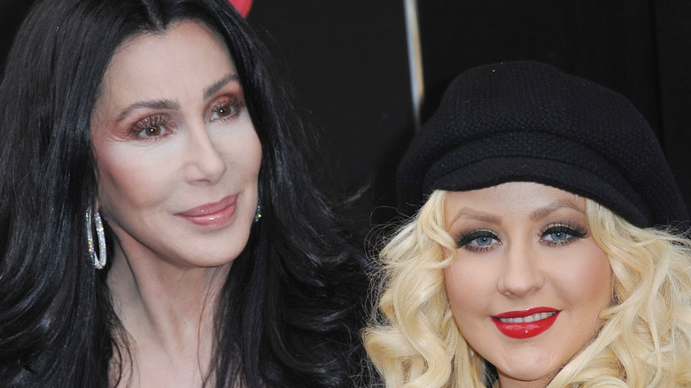 Cher and Christina Aguilera 