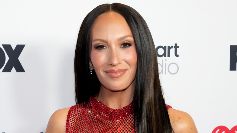 Cheryl Burke smiling