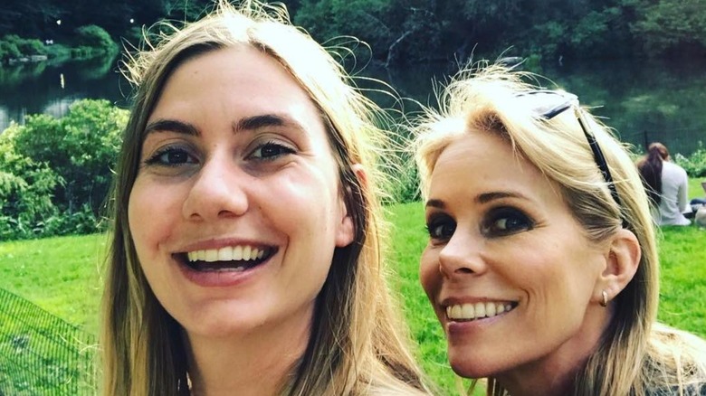 Cherly Hines and friend smiling in Central Park