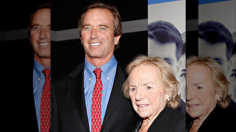 RFK Jr. and Ethel Kennedy smiling
