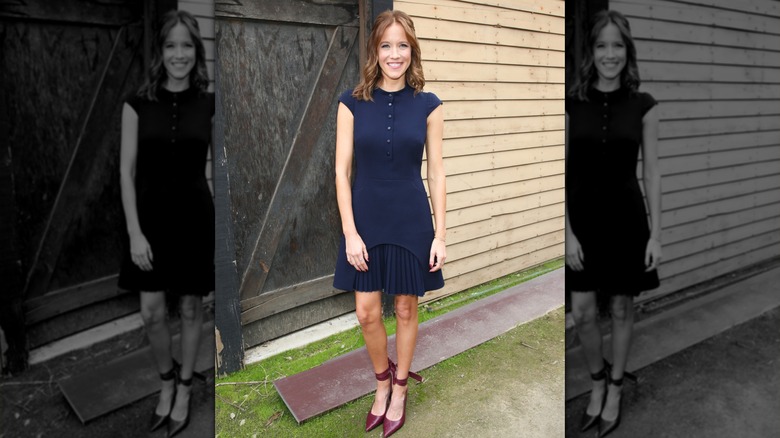 Jessy Schram visits Hallmark Channel's "Home & Family" at Universal Studios Hollywood.