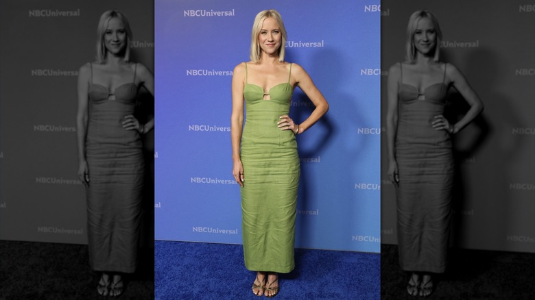 Jessy Schram attends the NBCUniversal presentation during 2024 TCA Summer Press Tour.