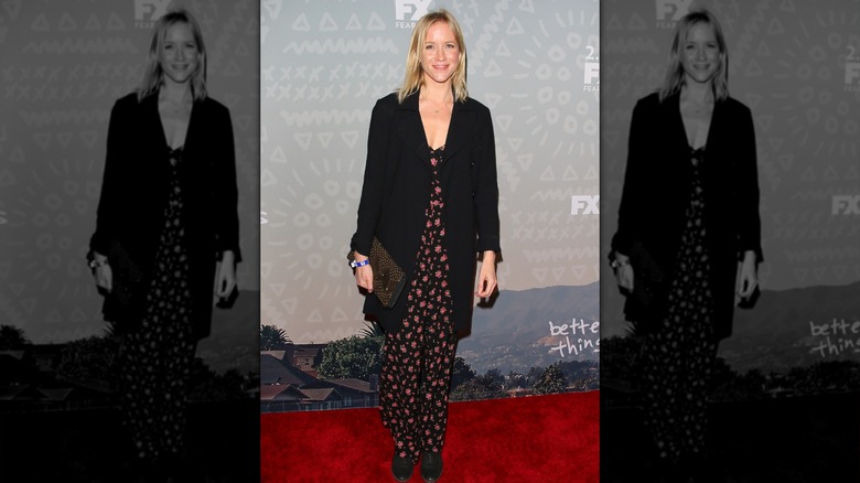 Jessy Schram attends the Los Angeles premiere of FX's 'Better Things' Season 3.