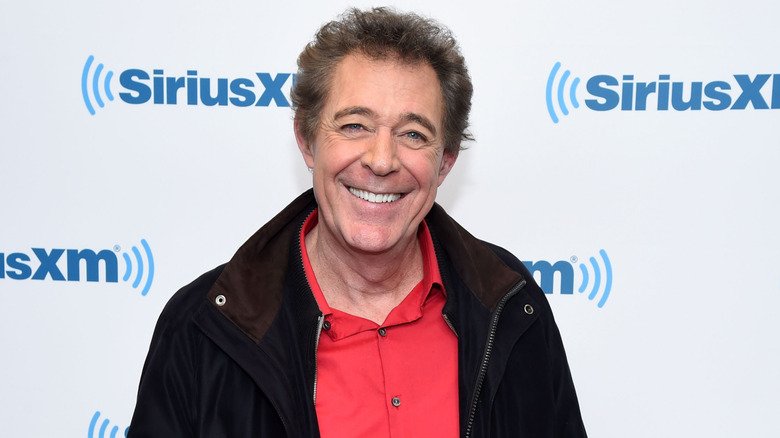 Barry Williams smiling at the SiriusXM studios.