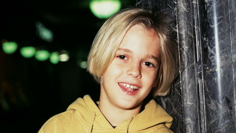 Aaron Carter smiling