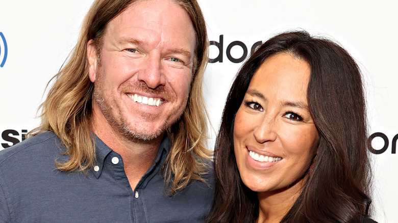 Chip and Joanna Gaines smiling