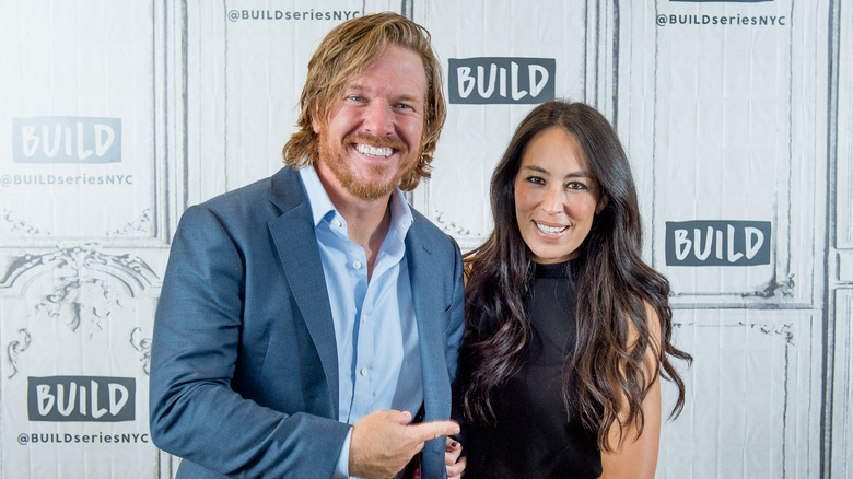 Chip and Joanna Gaines at the Build Series