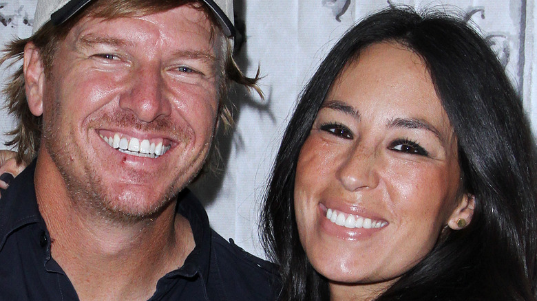 Chip and Joanna Gaines smiling