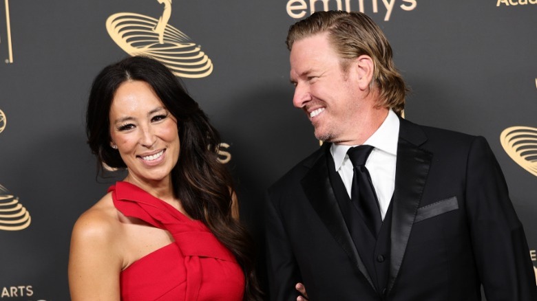 Joanna and Chip Gaines on the red carpet
