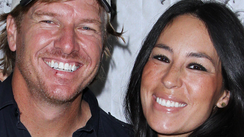 Chip and Joanna Gaines smiling