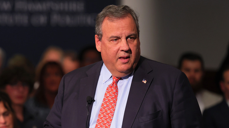 Chris Christie speaking