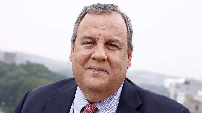 Chris Christie smiling