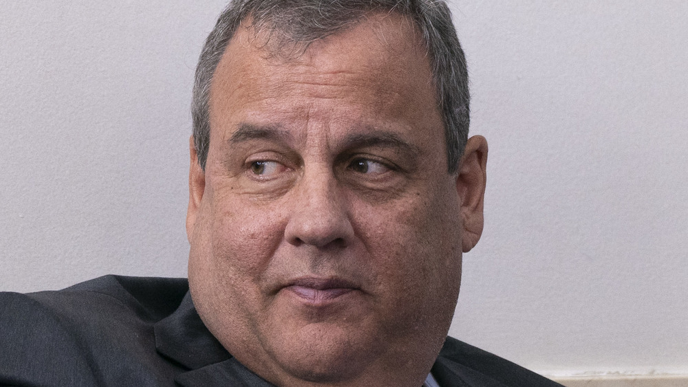 Chris Christie sideways glance