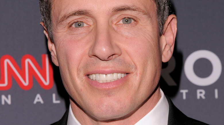 close up of Chris Cuomo smiling at CNN event