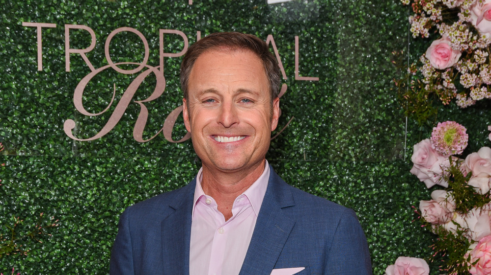 Bachelor host Chris Harrison at a Seagram's event