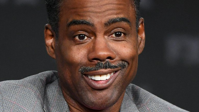 Chris Rock smiling