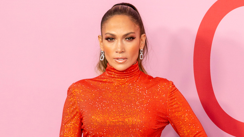 Jennifer Lopez on the red carpet
