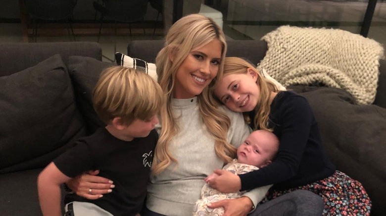 Christina Anstead and her family