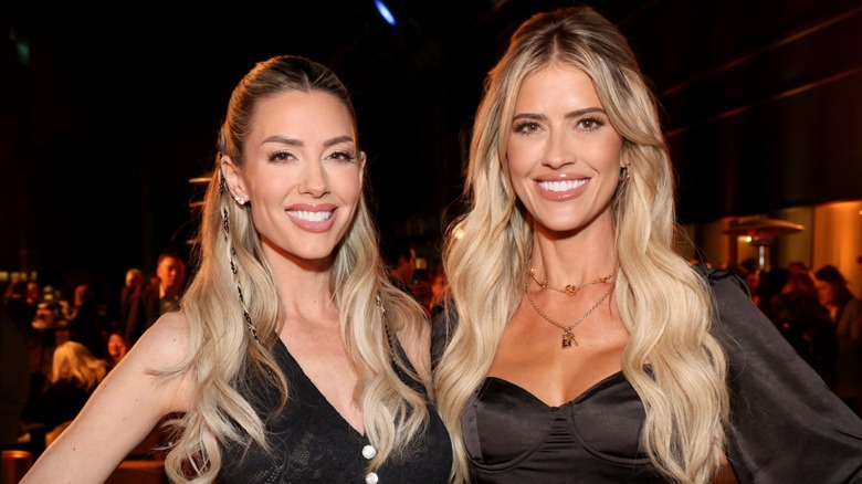 Heather Rae El Moussa and Christina Haack attend a party for HGTV in West Hollywood, CA  (2025)