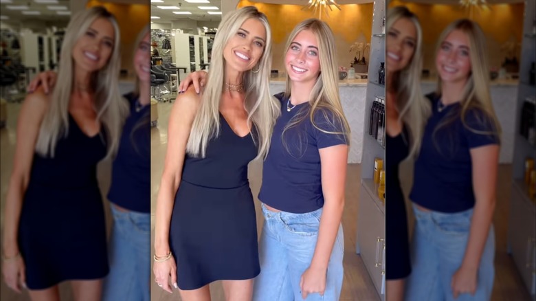 Christina Haack with daughter Taylor El Moussa on Instagram