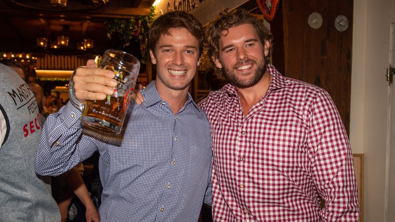 Patrick and Christopher Schwarzenegger at Oktoberfest in 2022