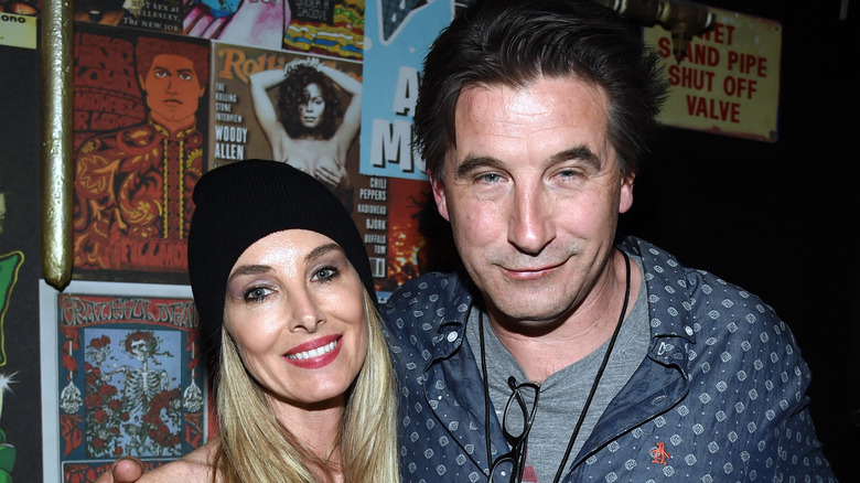 Chynna Phillips and Billy Baldwin pose for photo