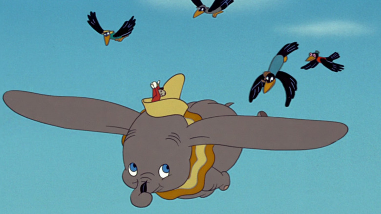 Dumbo flying