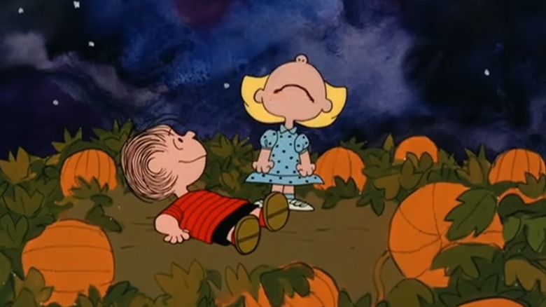Screen grab of  "It's the Great Pumpkin, Charlie Brown,"