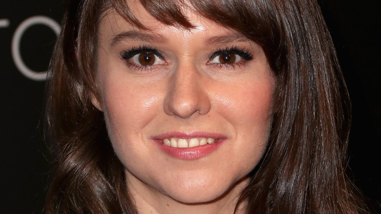 Claudia O'Doherty smiling