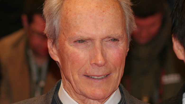 Clint Eastwood on the red carpet 