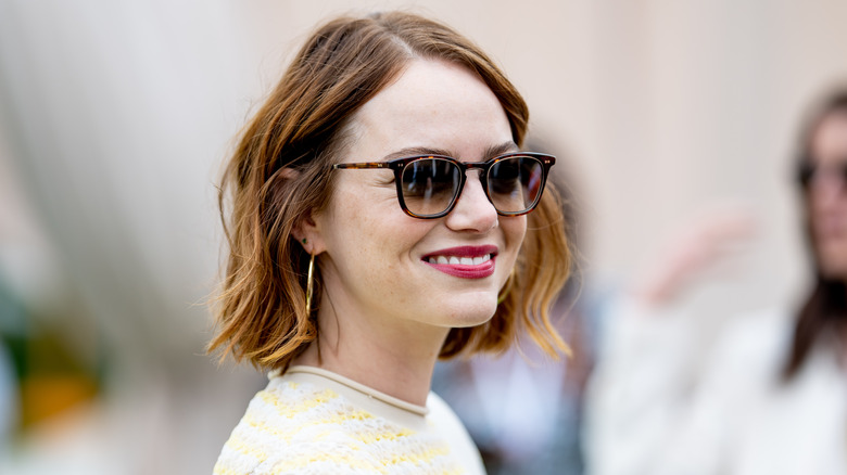 Emma Stone smiling