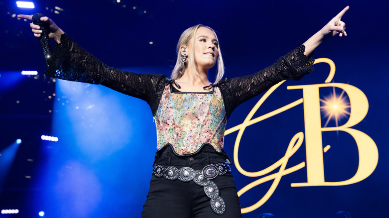 Gabby Barrett performing