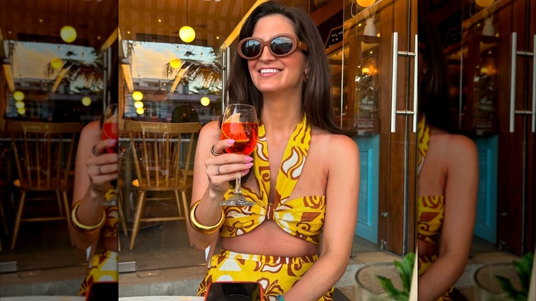 Kaitlan Collins on a trip to Mexico in 2024