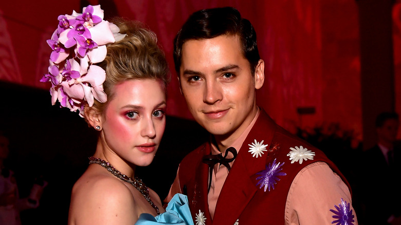 Lili Reinhart and Cole Sprouse at Met Gala