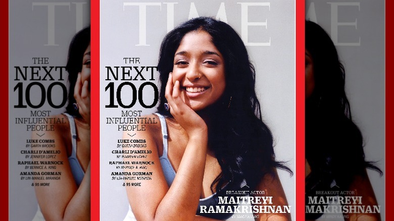 Maitreyi Ramakrishnan on the cover of Time