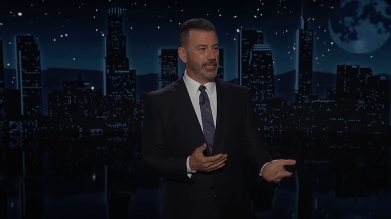 Jimmy Kimmel talking