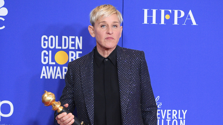 Ellen DeGeneres in January 2020