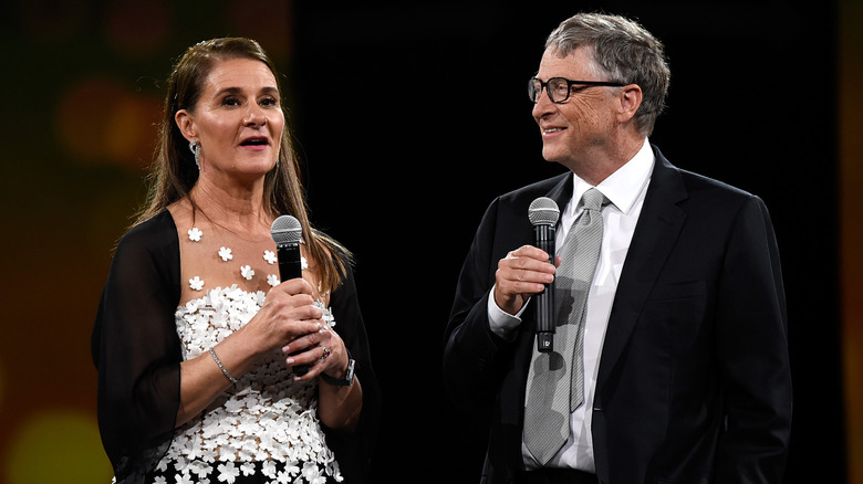 Melinda and Bill Gates speak at the Robin Hood Foundation's 2018 benefit
