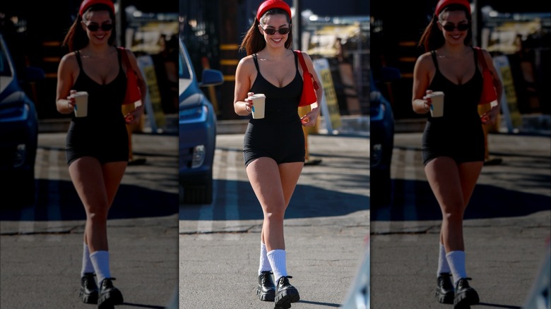 Addison rae walking in LA