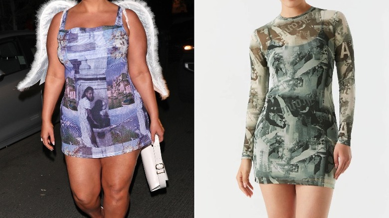 Ashley graham dress & charlotte russe dress split