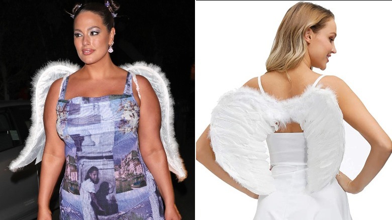 Ashley graham & amazon wings split