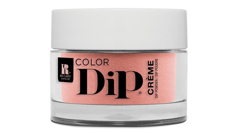 Red carpet manicure Coral nail polish