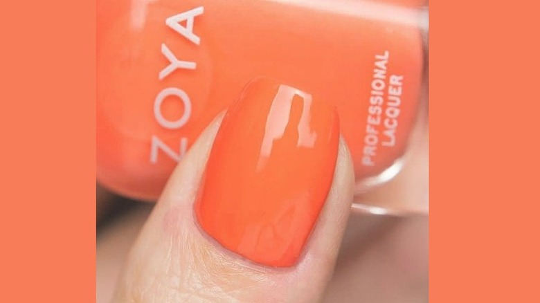 Zoya nail polish in Cora