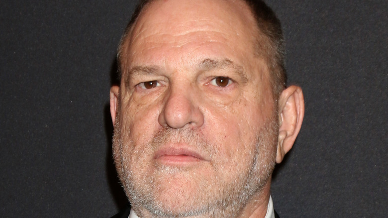 Harvey Weinstein close up