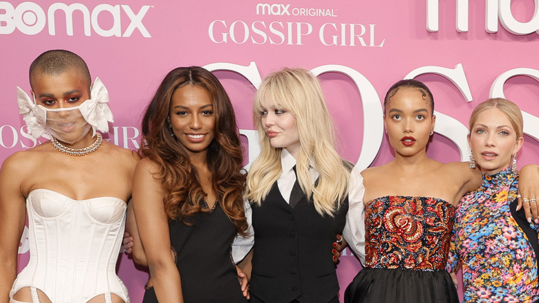 Female cast of HBO Max Gossip Girl reboot